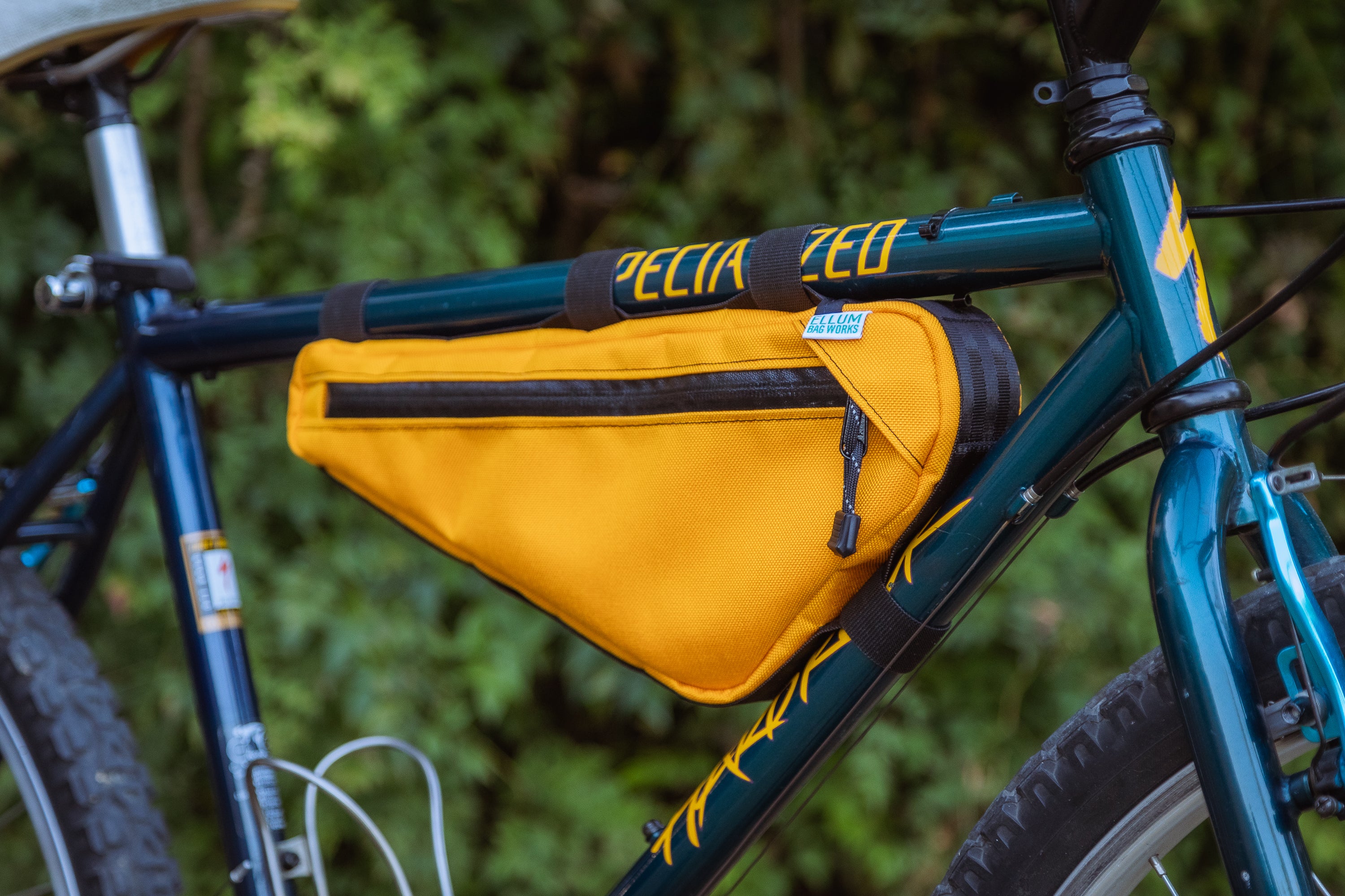 Bikepacking Triangle Bicycle Bag Traverse Frame Bag Ellum Bag